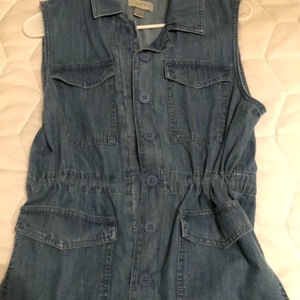 Denim vest